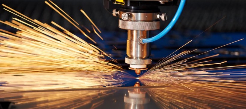 Laser cutting process-Ohio Contract Manufacturing Specialists